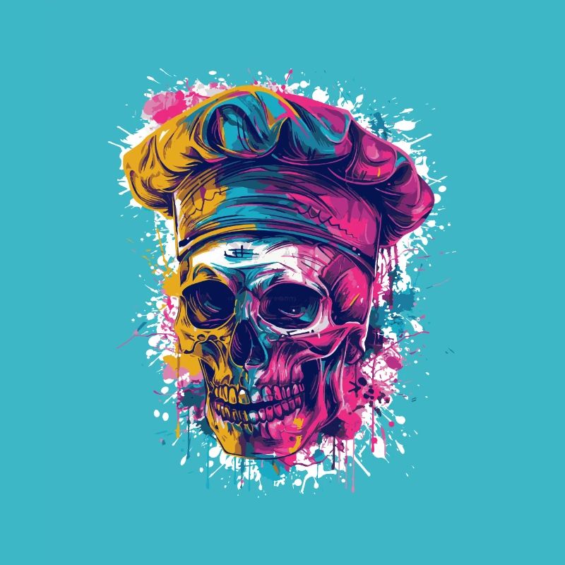 Chef Chef Skull