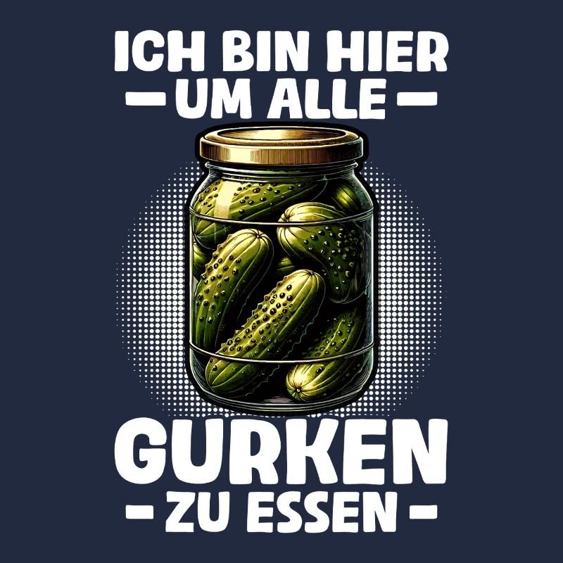 I'm Here: Funny Cucumber Pickle Cucumber Lover