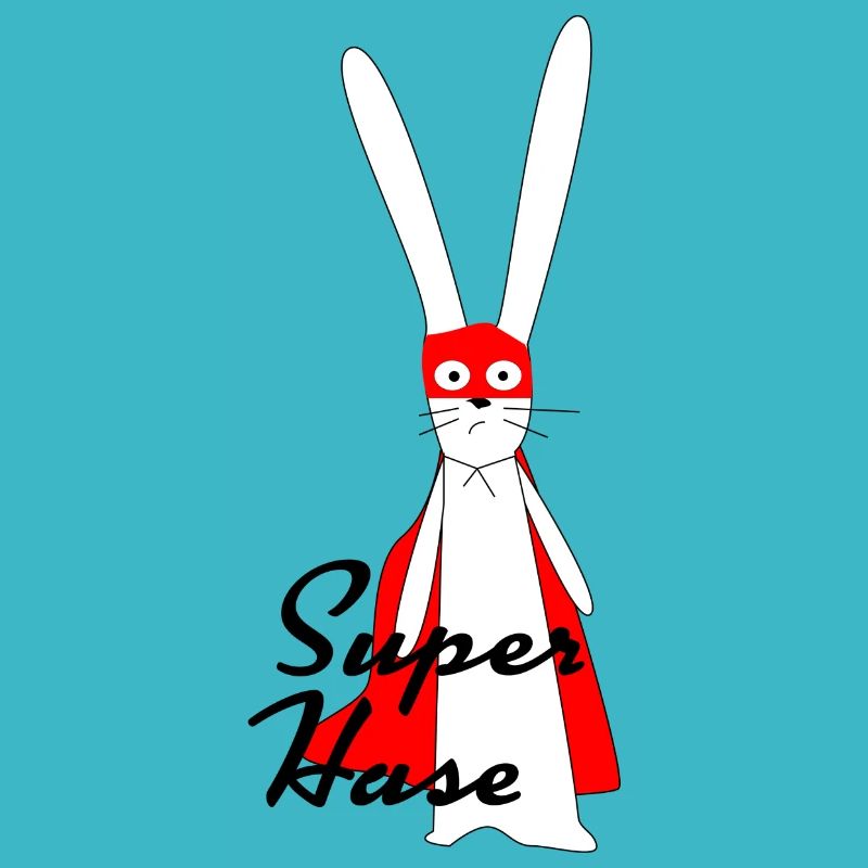 Der coole Super Hase