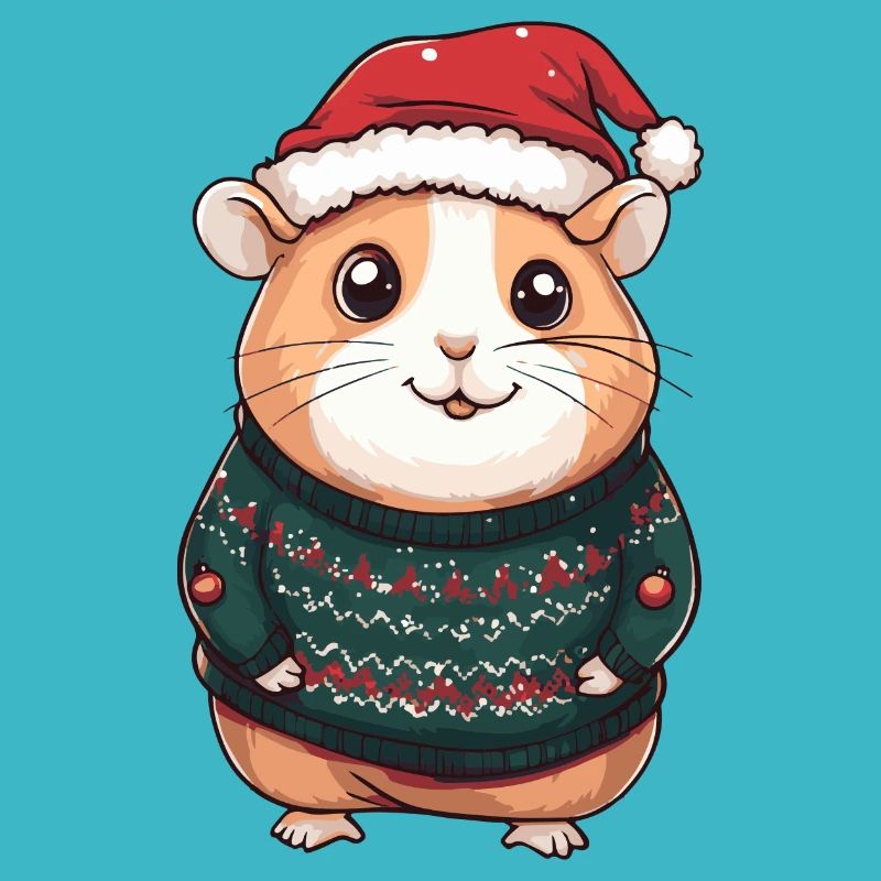 Hamster Weihnachten Comic