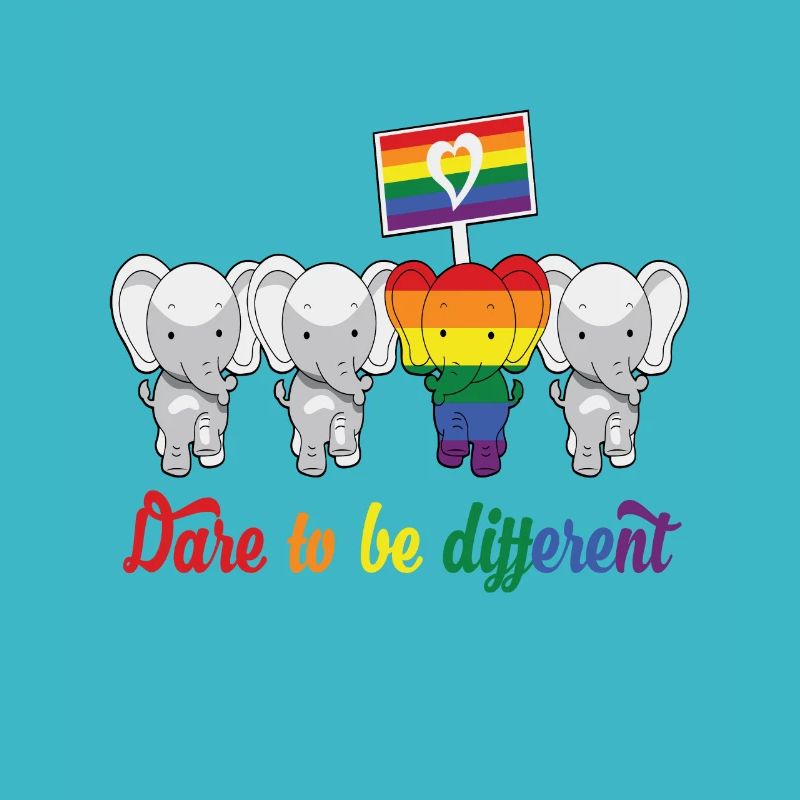gay pride queerDare to be Different