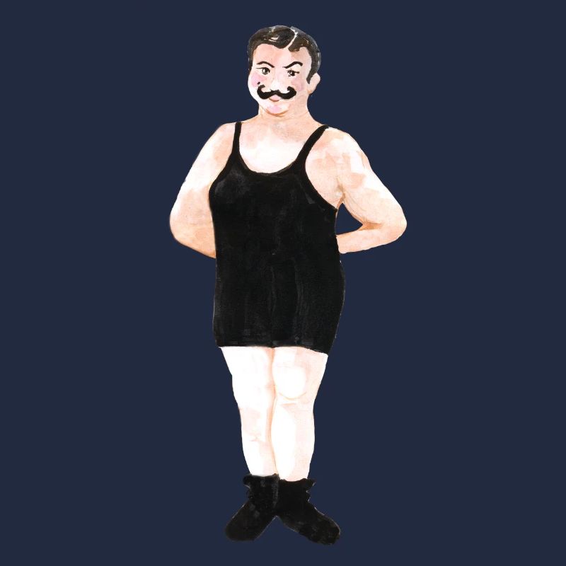 Bodybuilder d'haltérophile de cirque