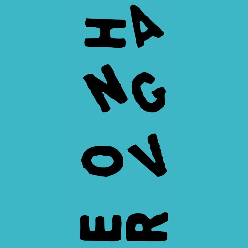 Lettrage de gueule de bois