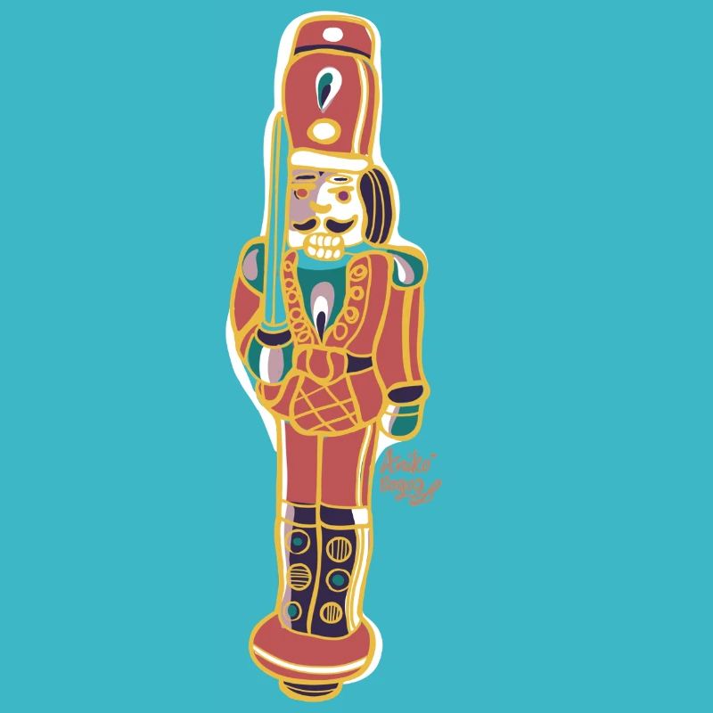 Colorful Nutcracker Deco Design