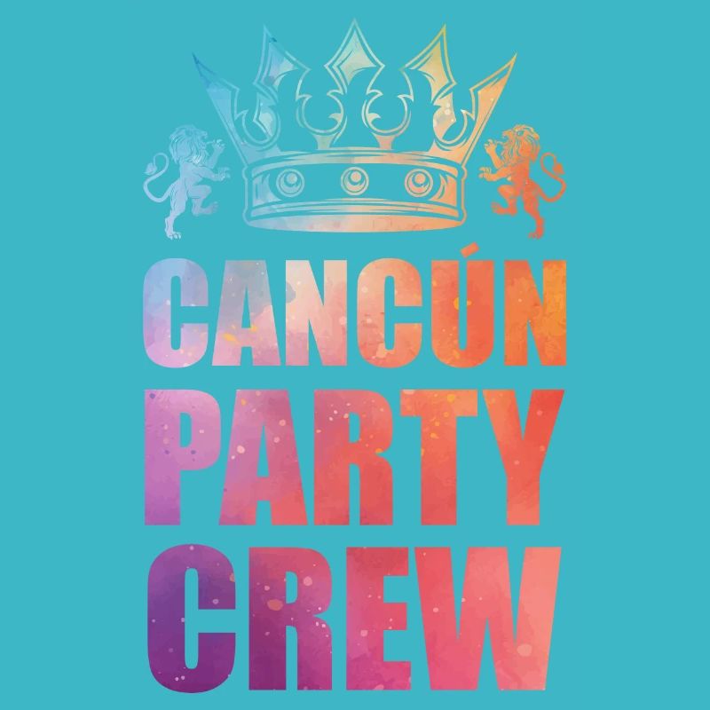 Cancun Party Crew Spruch
