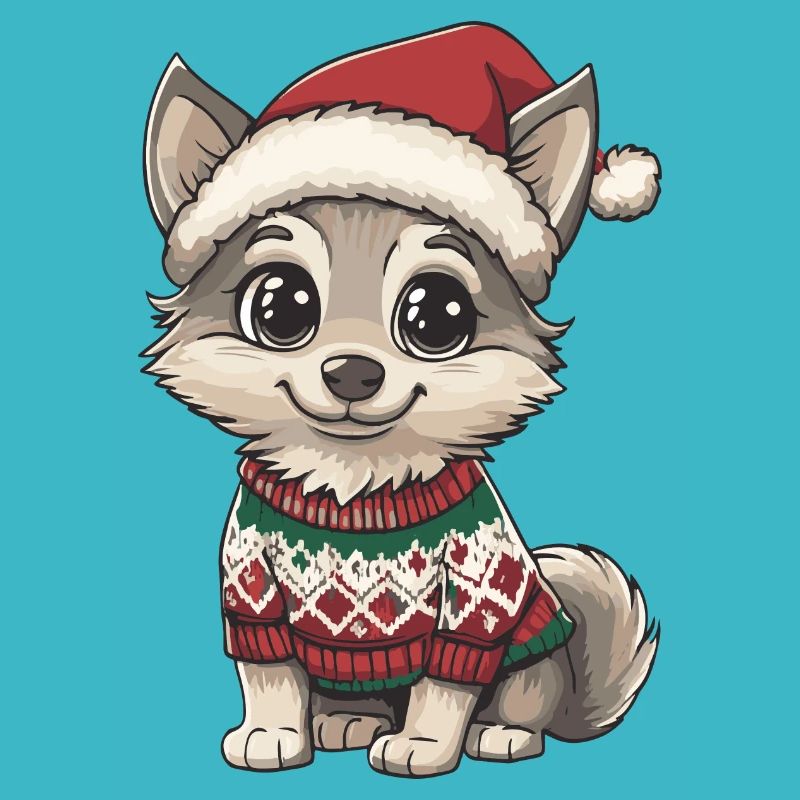 Wolf Weihnachten Comic