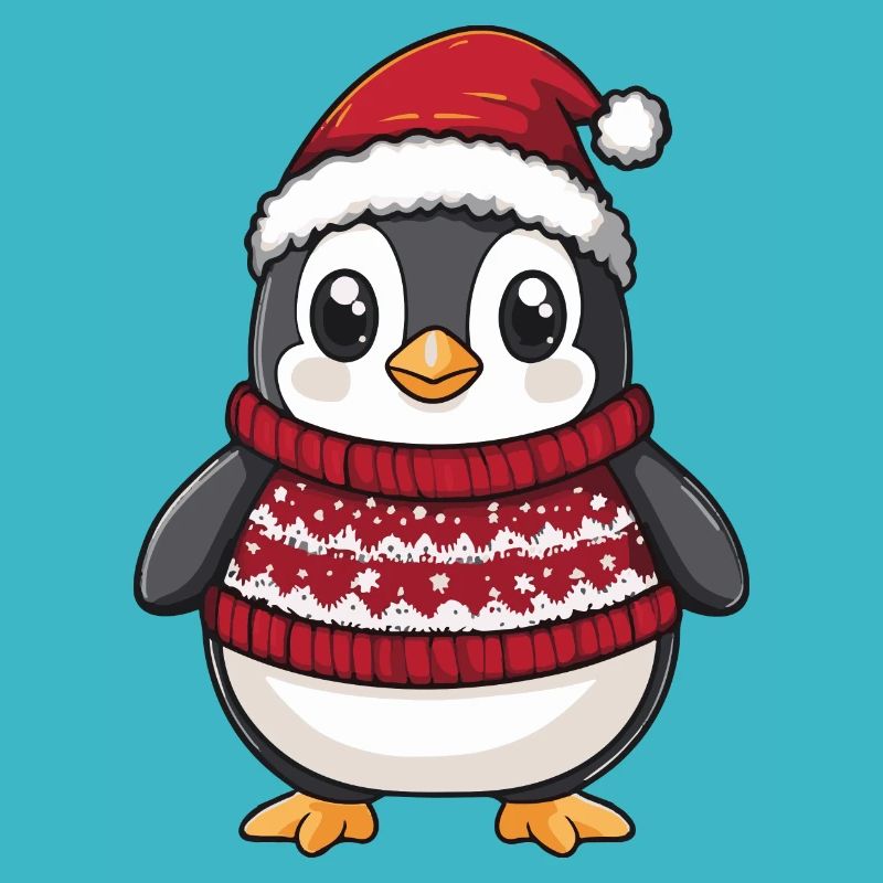 Penguin Christmas Comic
