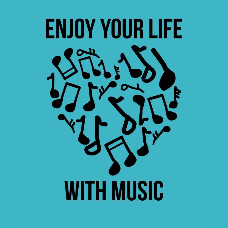 Music Love Musical Notes Gift Gift Idea Gift