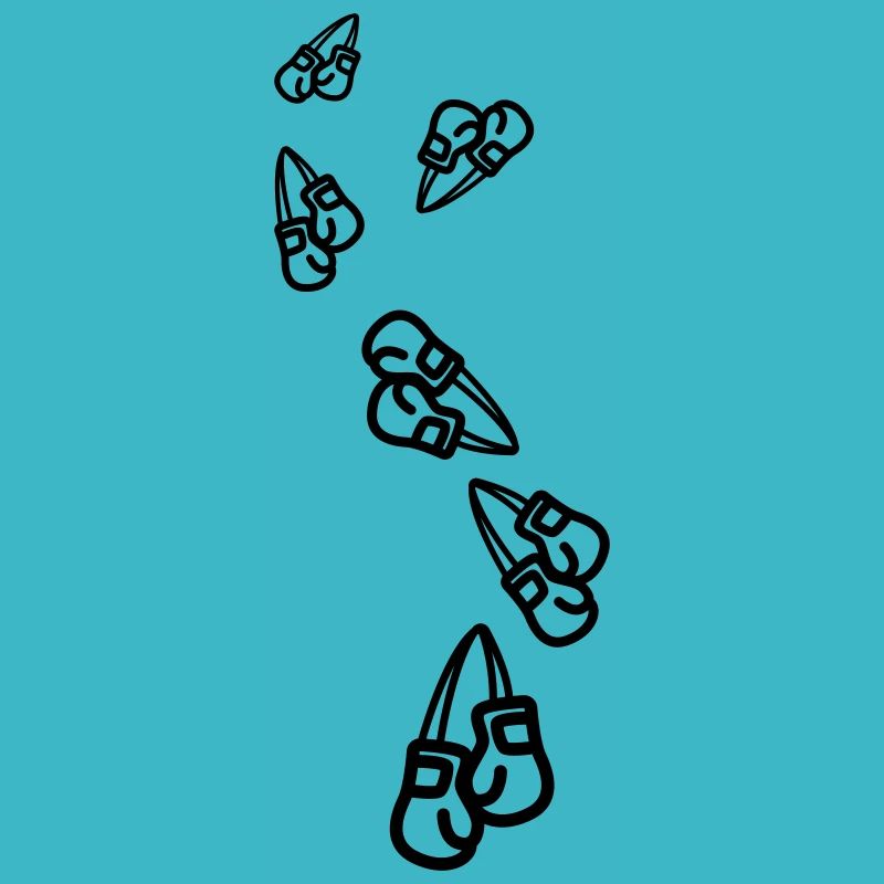Symbole des gants de boxe
