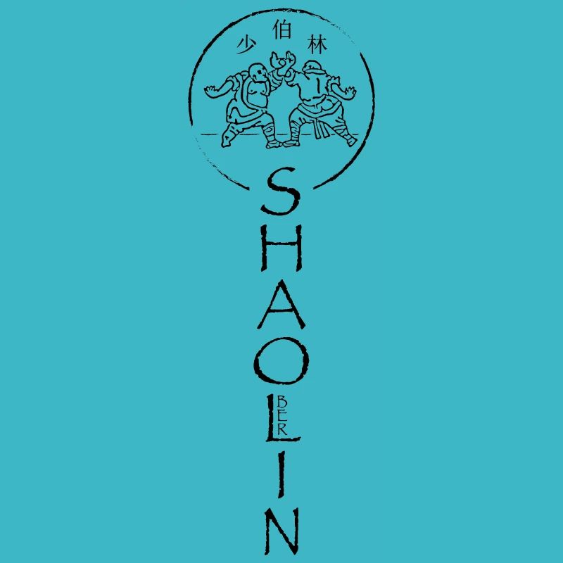 Logo Shaolin Berlin verticaux noir