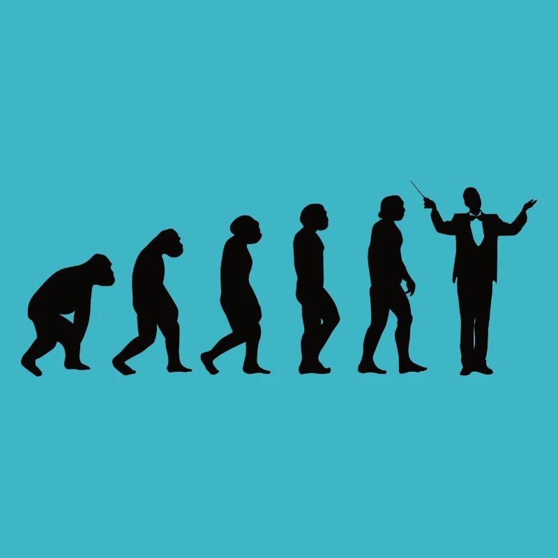 Dirigenten Evolution Musik Musiker Band Dirigent