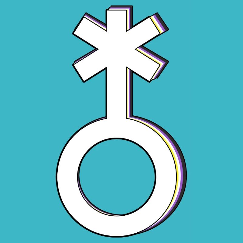 Nonbinary Symbol Non-Binary Nonbinary Artistic