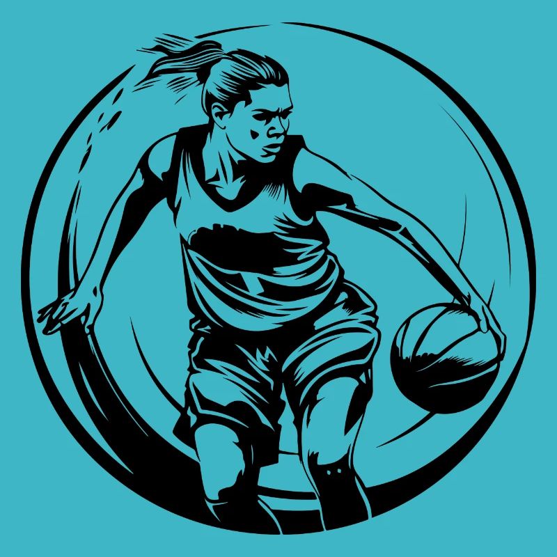 Basketteur Basketteur Basketteur Silhouette