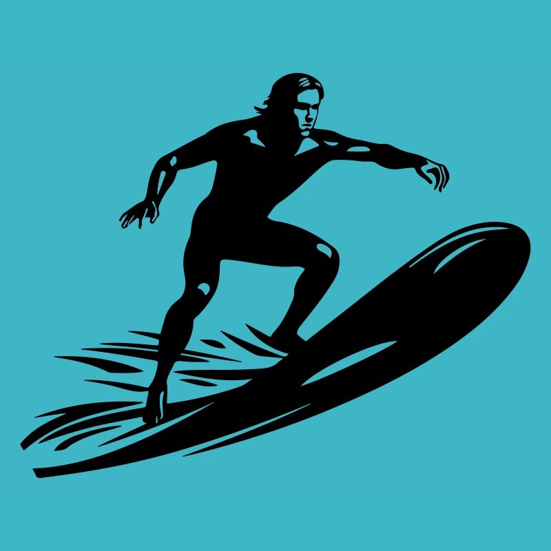 Surfer Sport Silhouette
