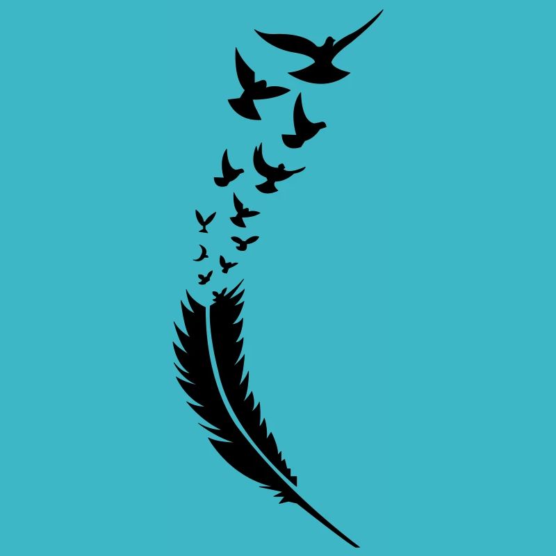 feather voegel fly