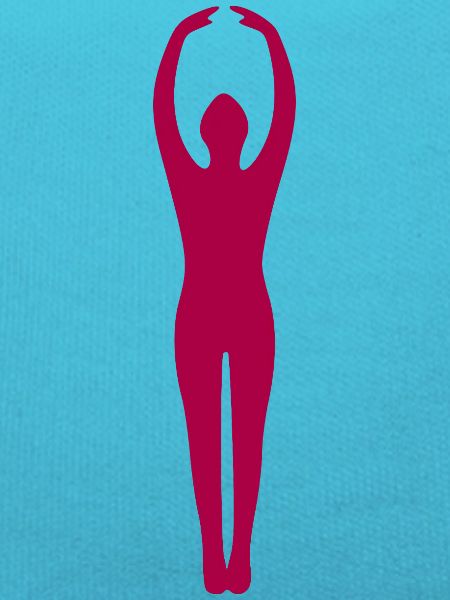 Yoga Silhouettes Pink