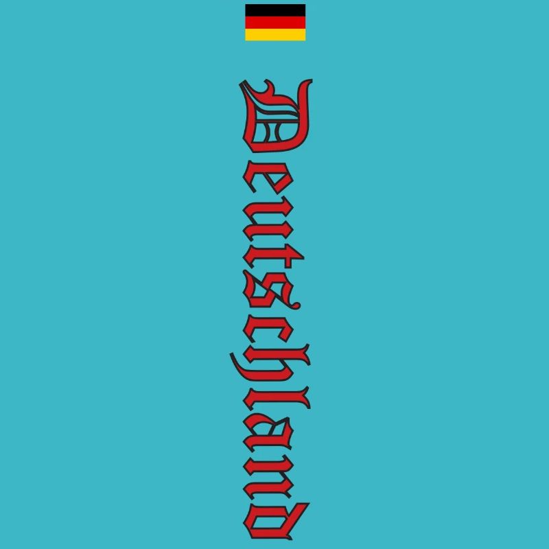 Germany with Old German Script