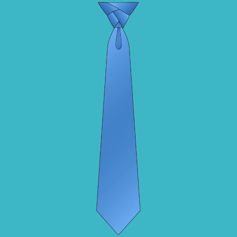 Eldregde Krawatte blau