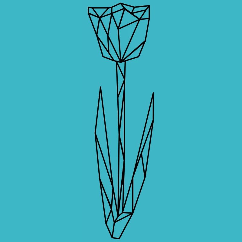 Polygone de tulipe
