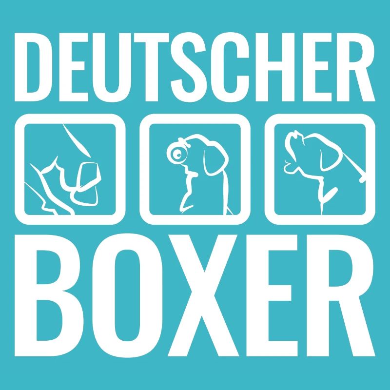 Deutscher Boxer white