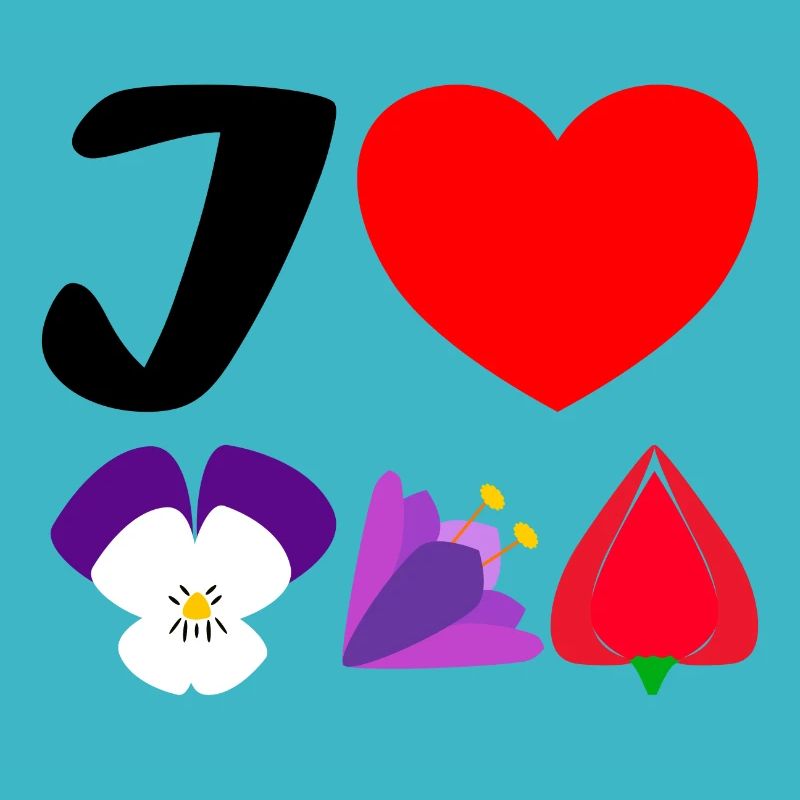 J’adore les fleurs printanières