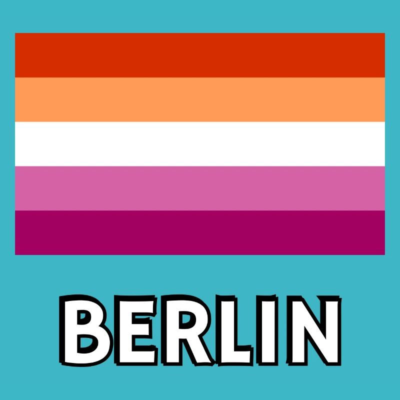 Lesbische Pride-Flagge Berlin
