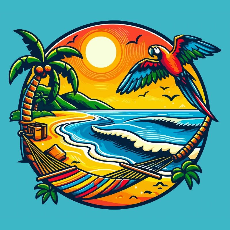 Tropical sunset