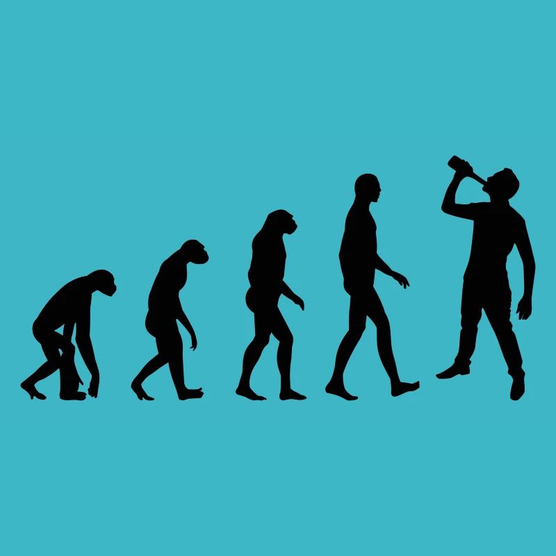 Evolution : Alcohol / Alcoholic / Humor