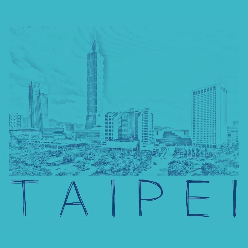 Stiftzeichnung Taipei