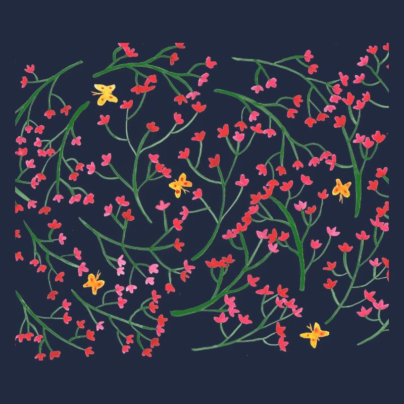 Papillons et Fleurs