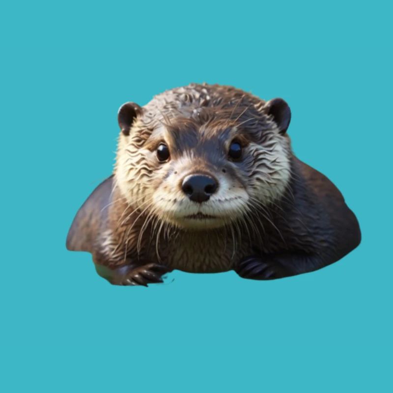 Otter niedlich