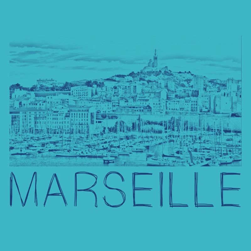 Stiftzeichnung Marseille