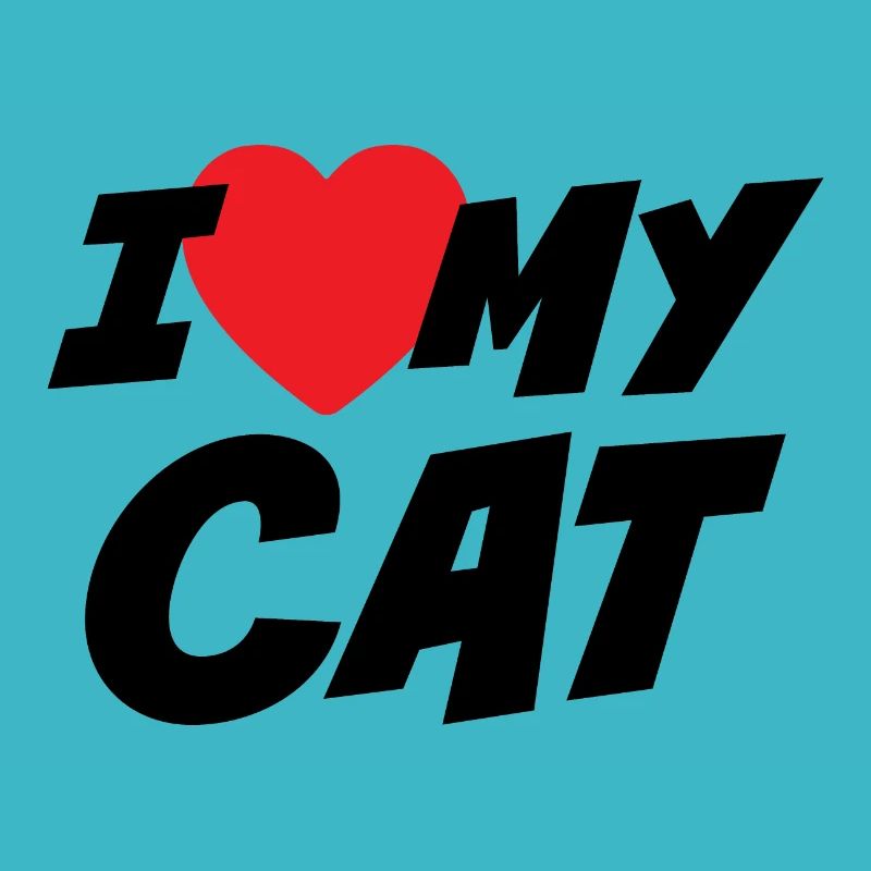 Ich liebe meine Katze