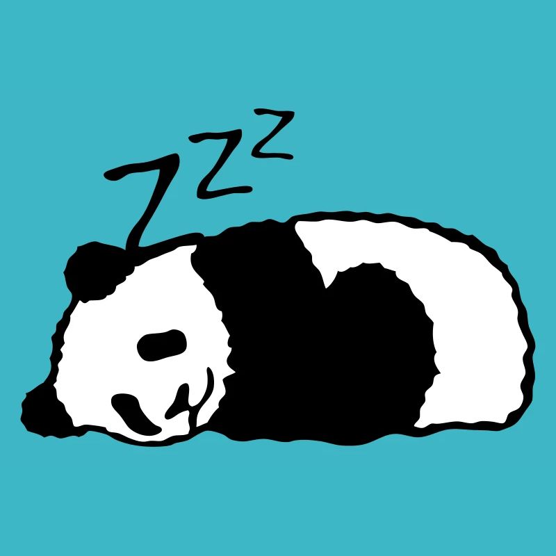 panda sleeps nap sleeping