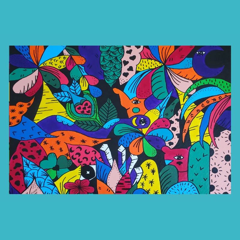 Esoteric Elephant Pop Art