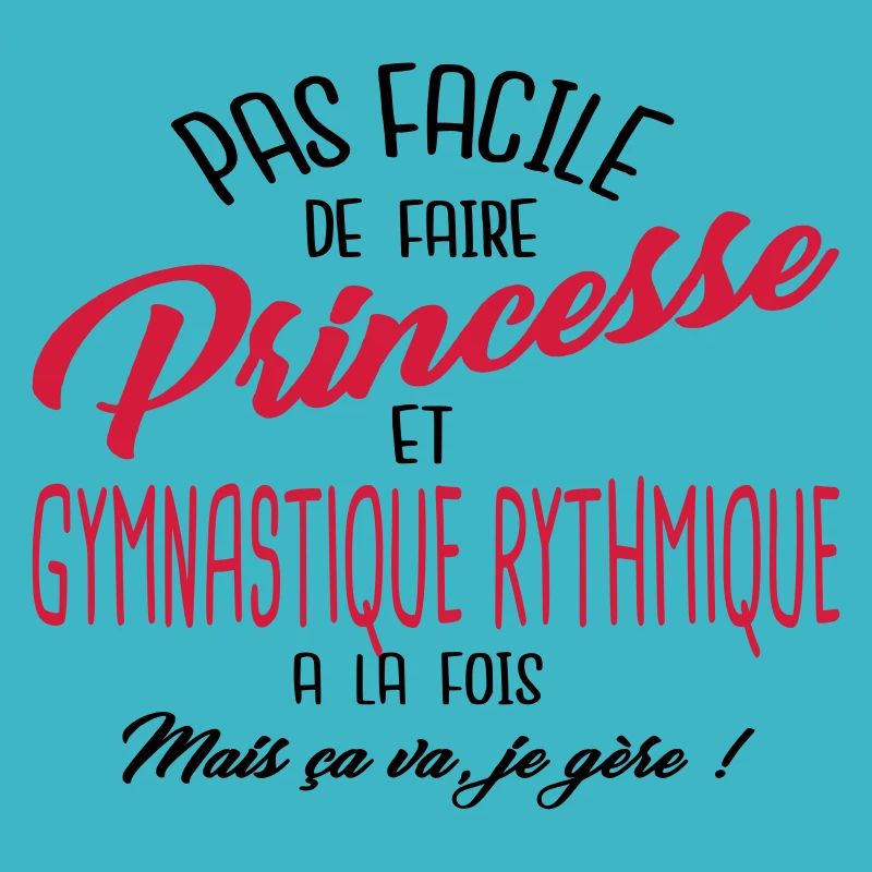 Princesse et gymnastique rythmique