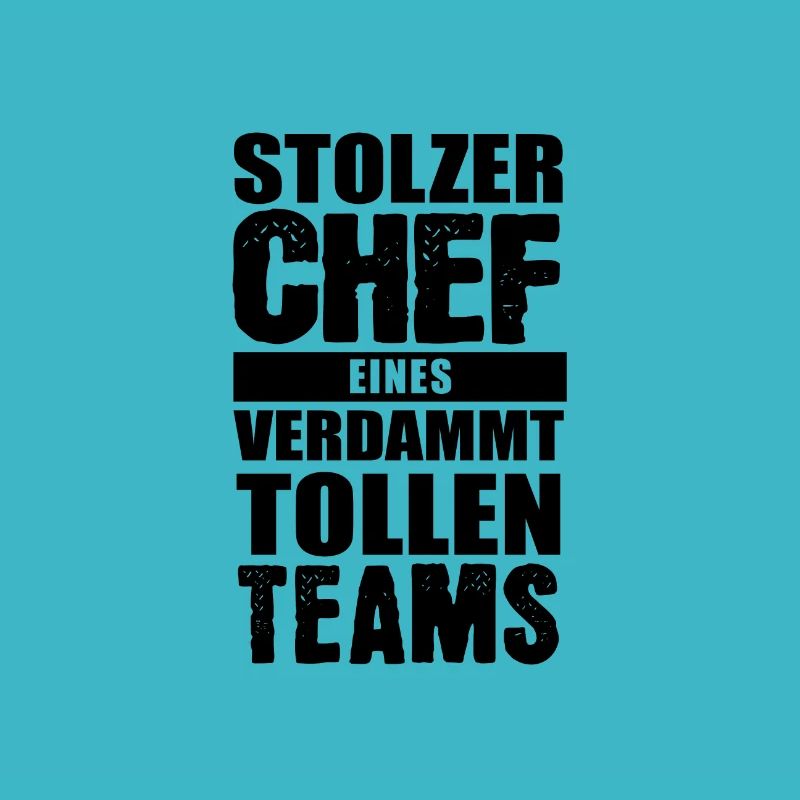 Stolzer Chef eines verdammt tollen Teams
