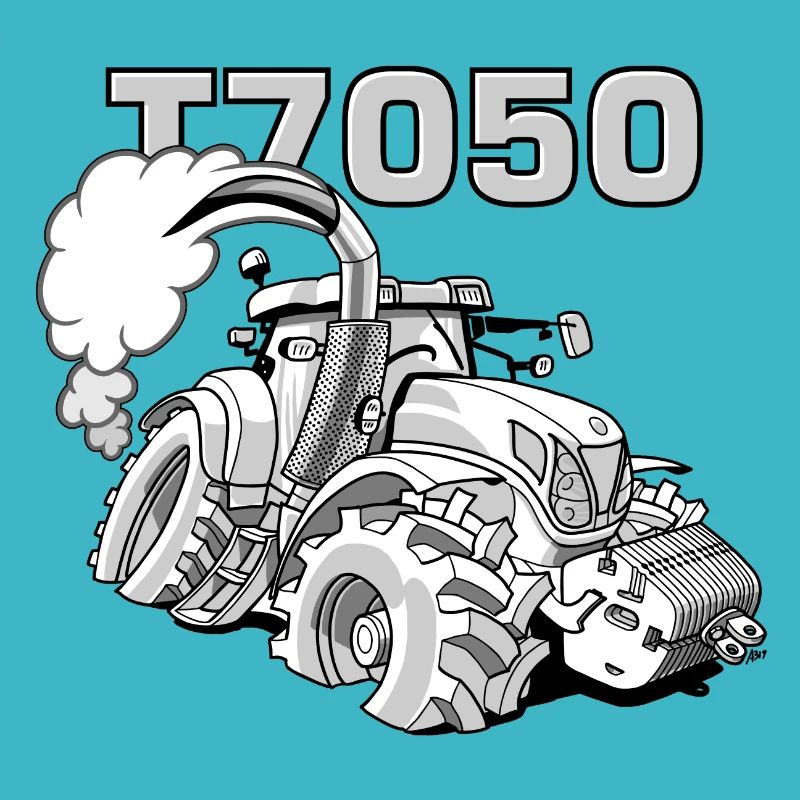 0846 NH T7050 gray