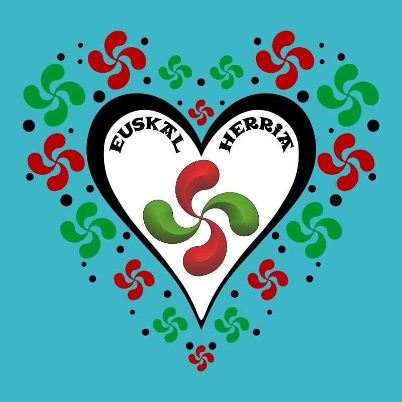 Baskisches Herz - Cœur Basque
