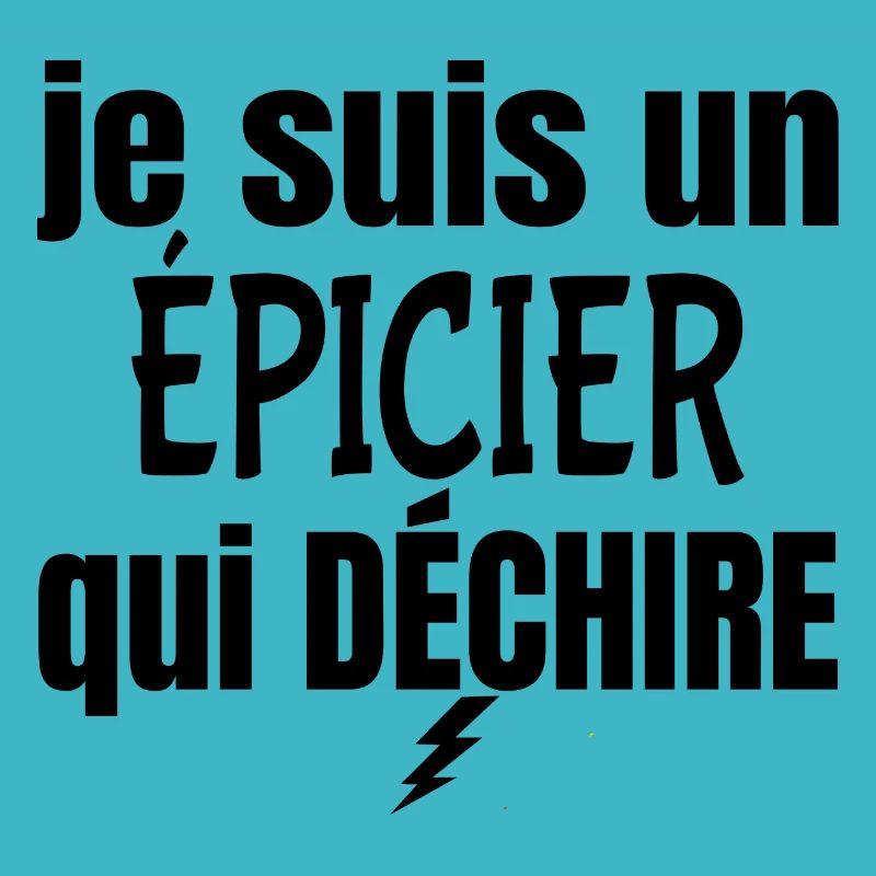 épicier qui déchire