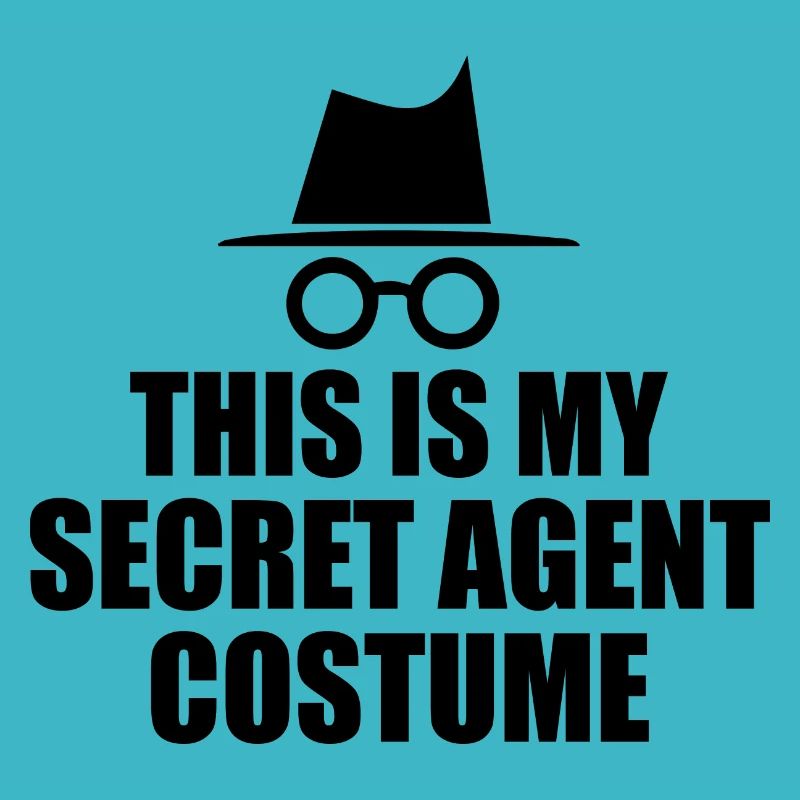 This Is My Secret Agent Costume