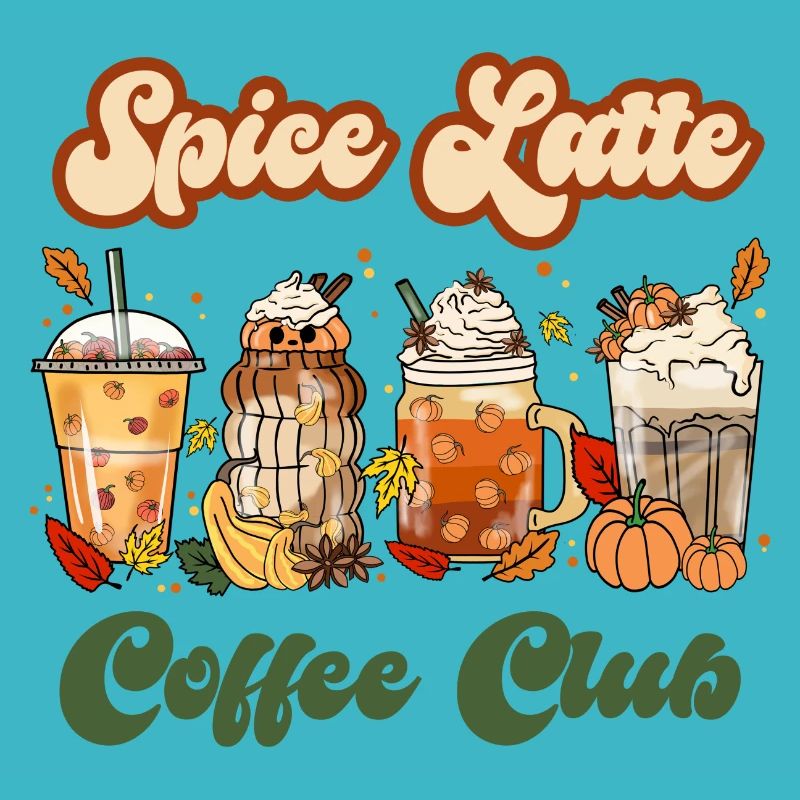 Coffee Club - Latte à la citrouille et aux épices