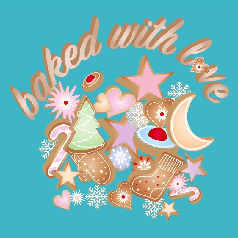 Biscuits de Noël colorés – cuits avec amour