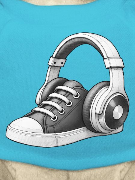 MUSICAL SNEAKERS - black &amp; white