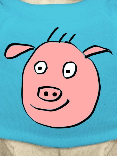 Cute pig face