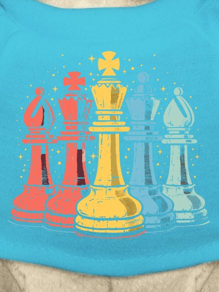 Chess Pieces Comic Look