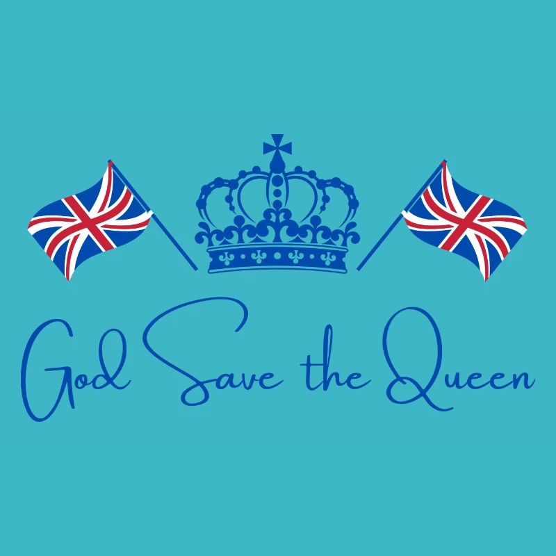 British Queen Coronation Camilla England Flag