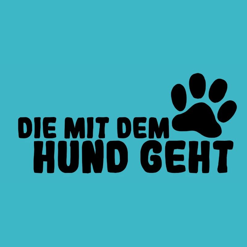Die mit dem Hund geht