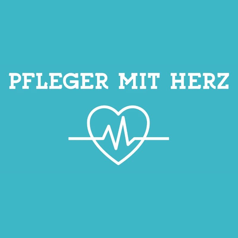 Pfleger mit Herz Dankeschön Pflegefachkraft