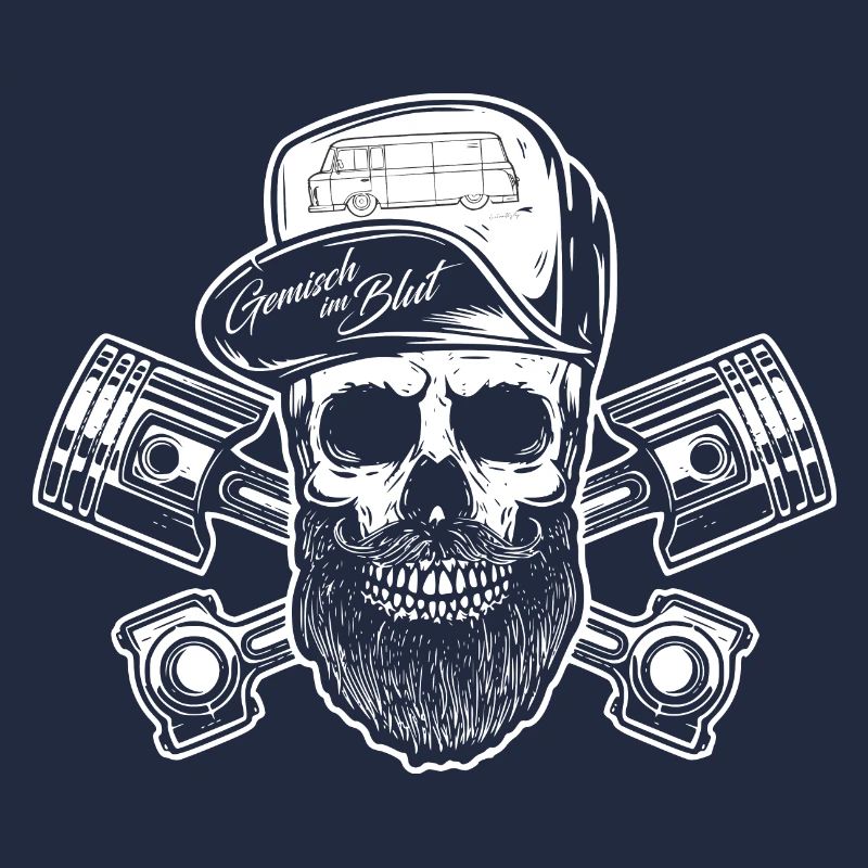 IFA Barkas B1000 Low - Mechanic Skull
